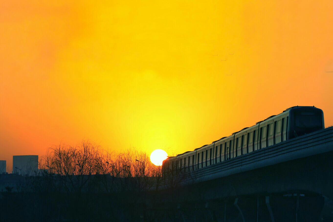 朝阳，生机与希望的象征